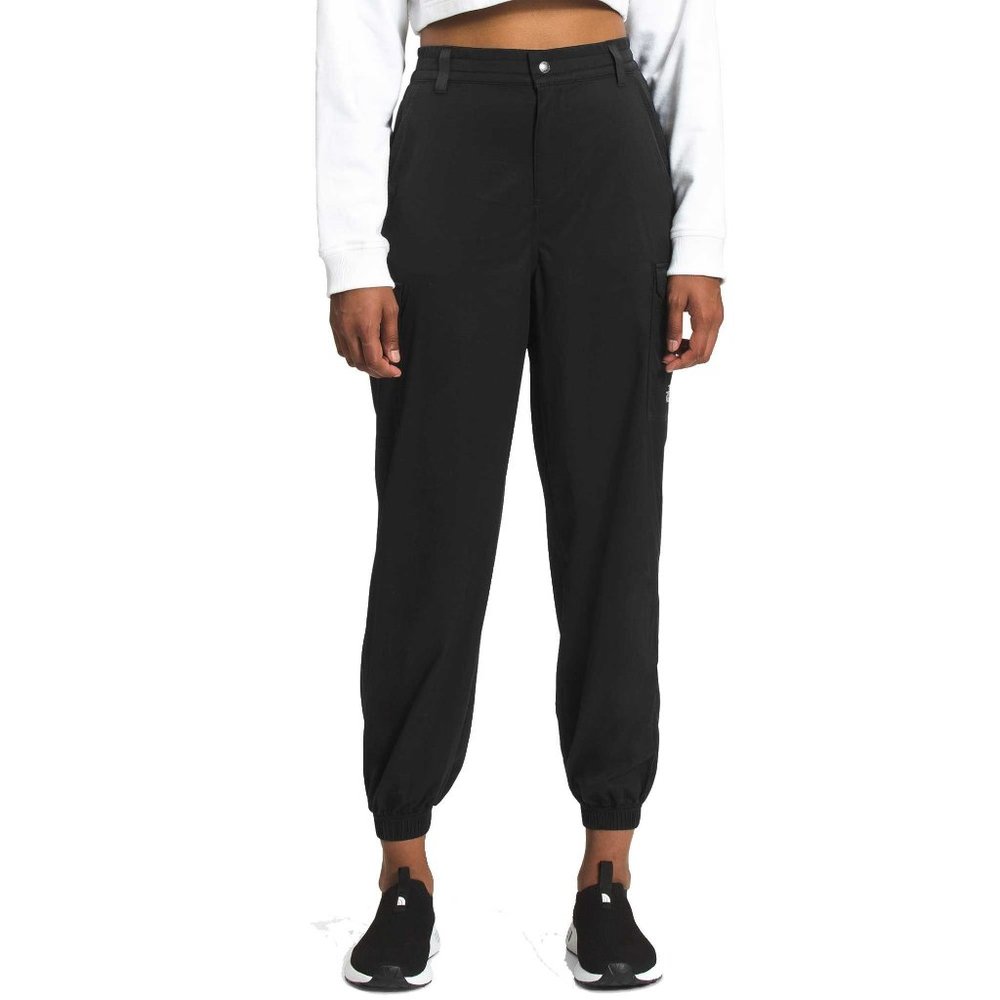 Women's The North Face Karakash Cargo Pants Size 6 Regular Relaxed Fit Black NEW